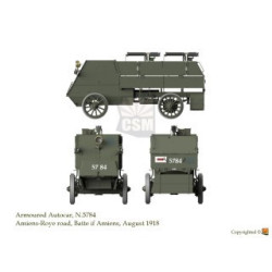 1:35 Copper State Models 35006 Canadian Armoured Machine Gun Carrier WW I