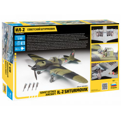 1:48 Zvezda 4825 Soviet Attack Aircraft IL-2 Shturmovik