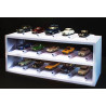 1:43 ATLAS 3898982 Display Stand Holds 15 Models White (without cars)