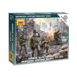 1:72 Zvezda 6180 - Немецкая элитная пехота 1941-1943