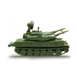 1:100 Zvezda 7419 - Padomju pretgaisa ieroču sistēma "Shilka ZSU-23-4"