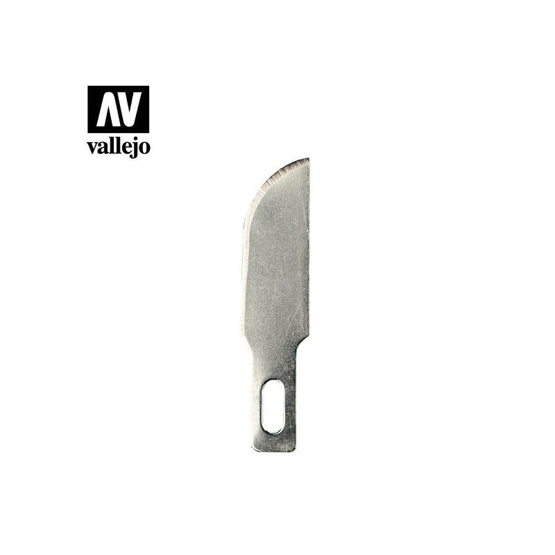 Vallejo T06002 - Набор запасных лезвий №10 для ножа №1 (5 штук)