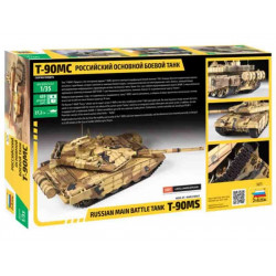 1:35 Zvezda 3675 T-90MS Krievijas galvenais kaujas tanks