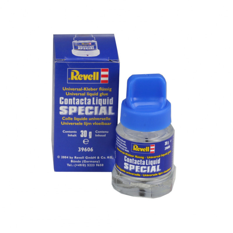 Revell 39606 - Клей универсальный жидкий с кисточкой, 30 гр. - Contacta liquid special, 30 g.