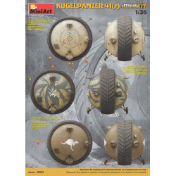 1:35 MiniArt 40006 German Kugelpanzer 41 (r) WWII (interior kit)