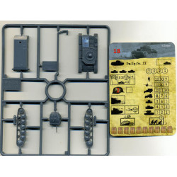 1:100 Zvezda 6102 - Немецкий легкий танк Pz.Kpfw.II