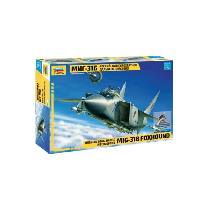 1:72 Zvezda 7244 - MIG-31B FOXHOUND Russian Long-Range Interceptor