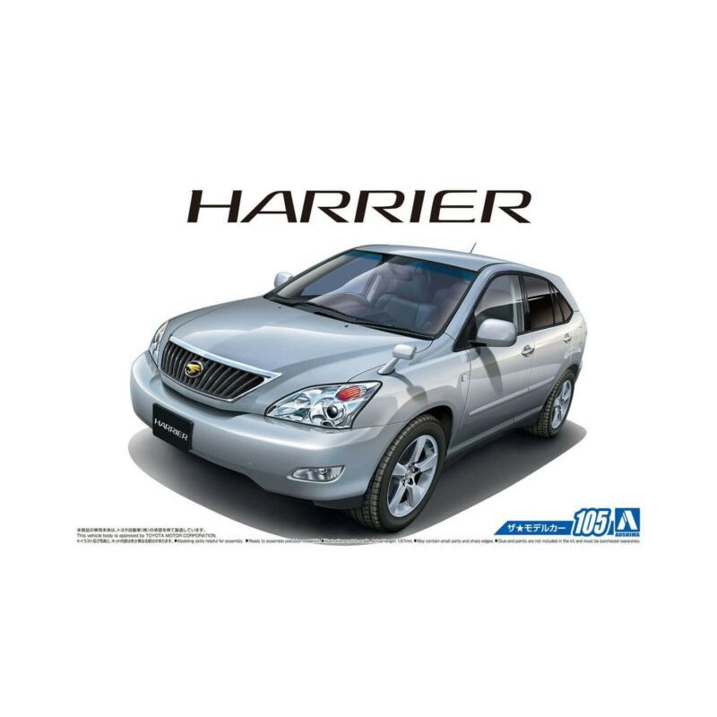 1:24 Aoshima 057070 Toyota GSU30W Harrier 350Ｇ Premium L Package '06 (Lexus RX)