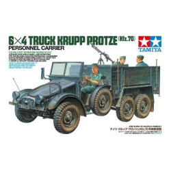 1:35 Tamiya 35317 - 6X4 Truck Krupp Protze (Kfz.70) Personnel Carrier with 3 Figures
