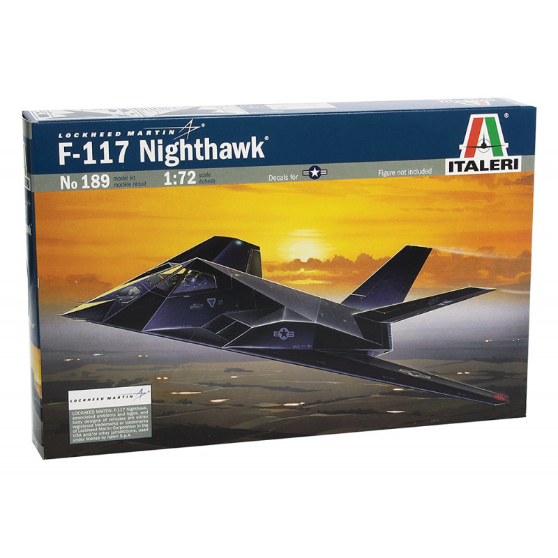 1:72 Italeri 189 - F-117A Stealth Nighthawk