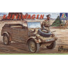 1:35 Italeri 312 - Volkswagen Type 82 Kubelwagen with 2 Figures