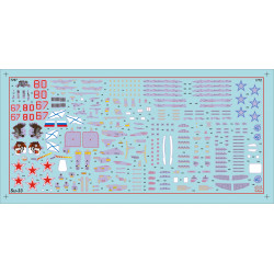 1:72 Zvezda 7297 Sukhoi SU-33 Flanker D Russian Naval Fighter