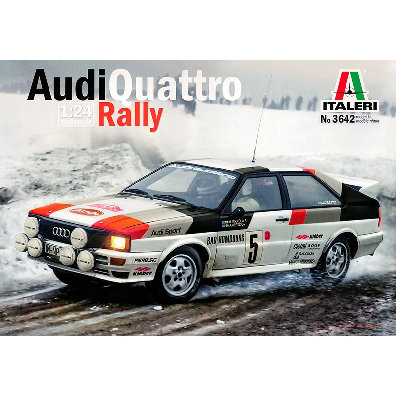 1:24 Italeri 3642 - Audi Quattro Rally WRC
