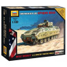 1:100 Zvezda 7406 M2A2 Bradley US infantry fighting vehicle
