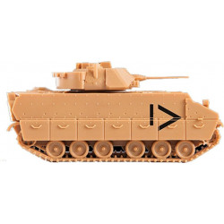 1:100 Zvezda 7406 M2A2 Bradley US infantry fighting vehicle