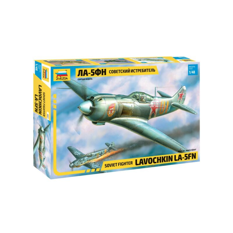 1:48 Zvezda 4801 Soviet Fighter Lavochkin La-5FN