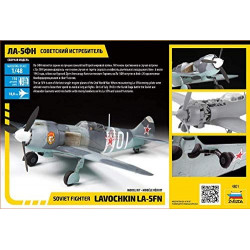 1:48 Zvezda 4801 Soviet Fighter Lavochkin La-5FN