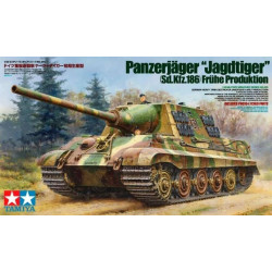 1:35 Tamiya 35295 - Panzerjager JAGDTIGER Sd.Kfz.186 Early Version with 2 Figures