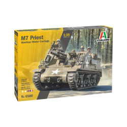 1:35 Italeri 6580 - M7 Priest Howitzer Motor Carriage