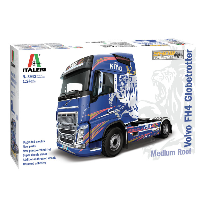 1:24 Italeri 3942 - Volvo FH4 Globetrotter Medium Roof
