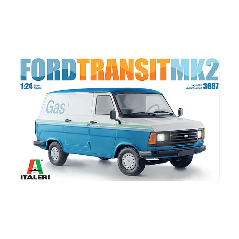 1:24 Italeri 3687 - Ford Transit Mk.2