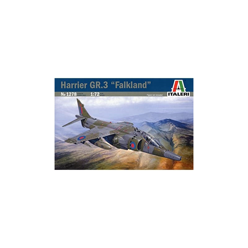 1:72 Italeri 1278 - British Aerospace Harrier Gr.3 (Falkland)