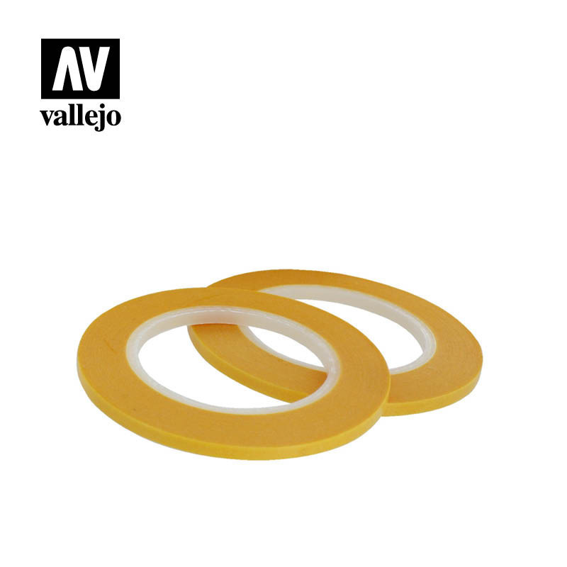 Vallejo T07004 - Masking Tape 3mmx18m – Twin Pack