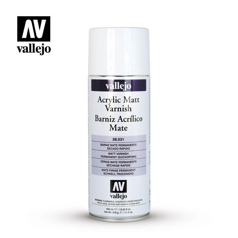 Vallejo 28531 - Acrylic Matt Spray Varnish 400ml