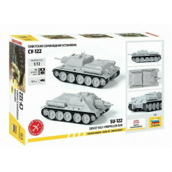1:72 Zvezda 5043 - SU-122 Soviet Self-Propelled Gun