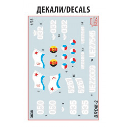 1:35 Zvezda 3638 - BRDM-2 Bruņots izlūkošanas un patruļmašīna BRDM-2