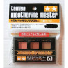 Tamiya 87126 - Weathering Master G Figures I Set: Salmon, Caramel, Chestnut.