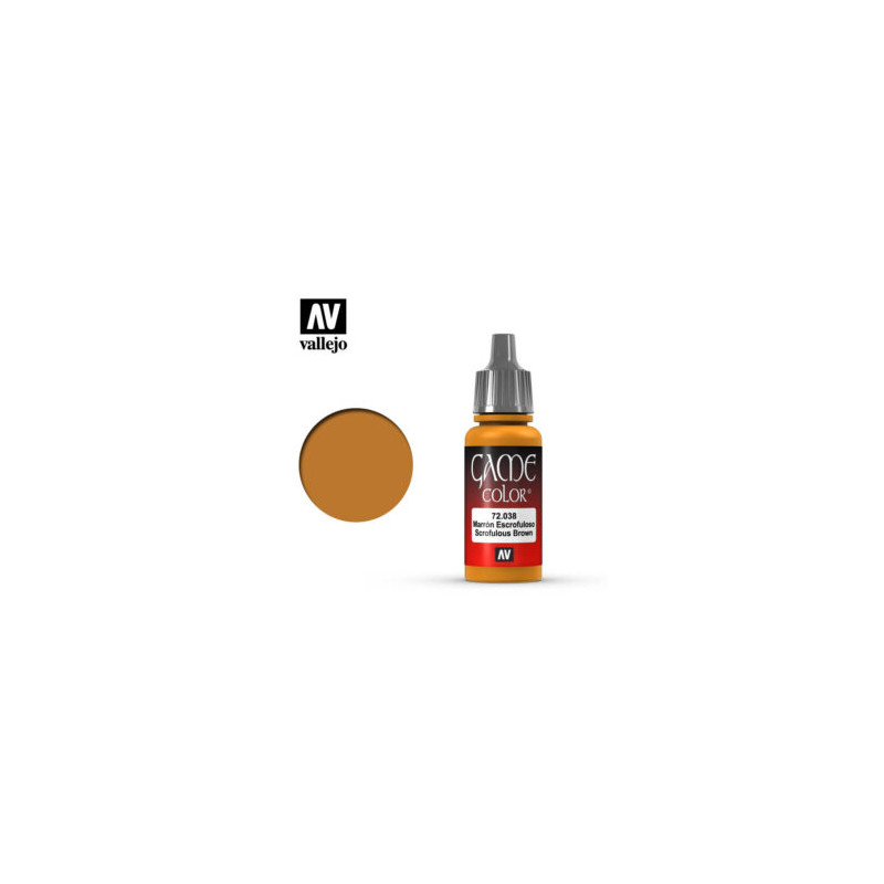 Vallejo Game Color 17 ml 72.038 Scrofulous Brown