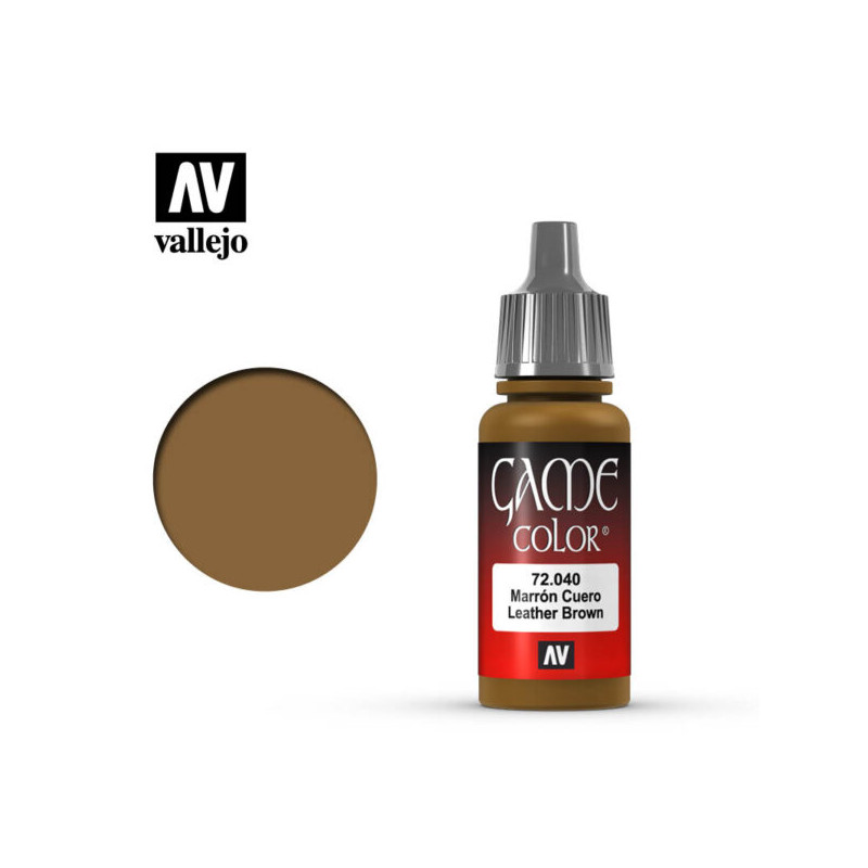 Vallejo Game Color 17 ml 72.040 Leather Brown