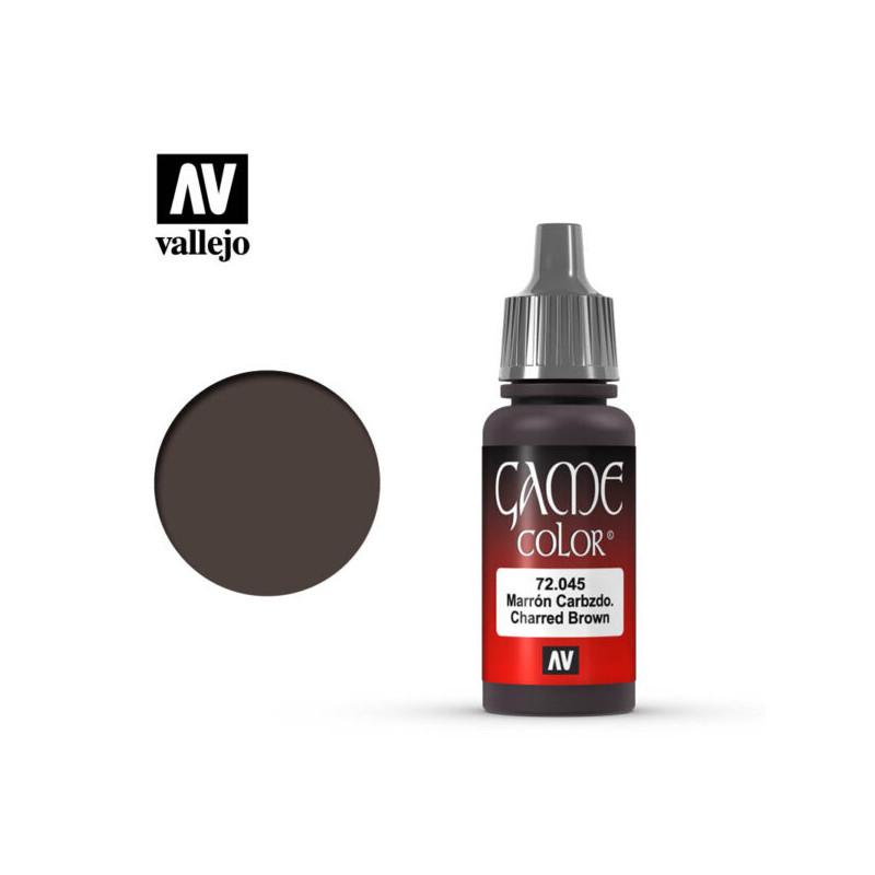 Vallejo Game Color 17 ml 72.045 Charred Brown