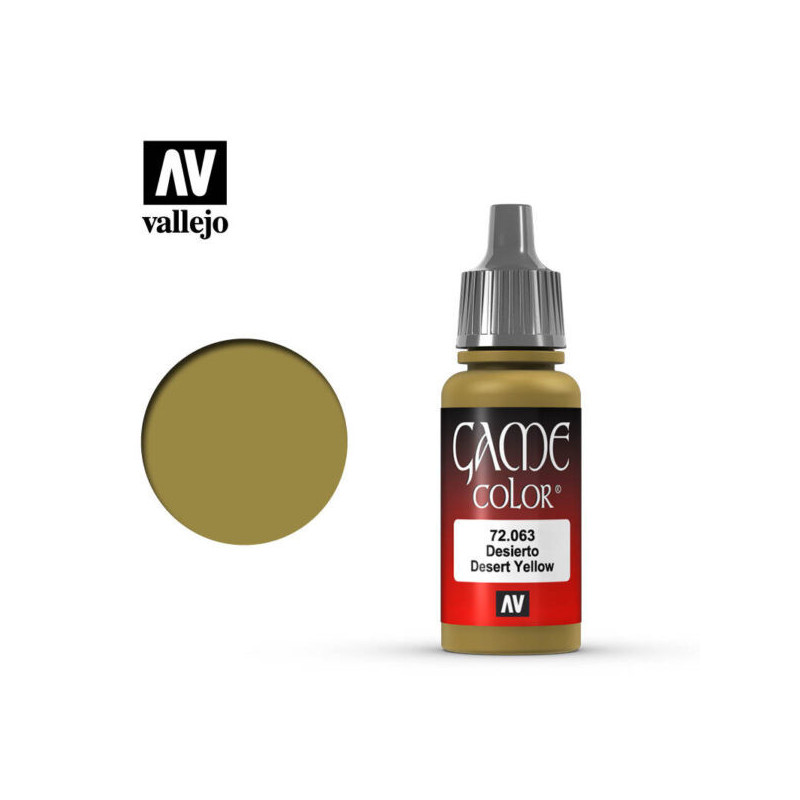 Vallejo Game Color 17 ml 72.063 Desert Yellow