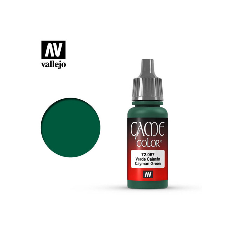 Vallejo Game Color 17 ml 72.067 Cayman Green
