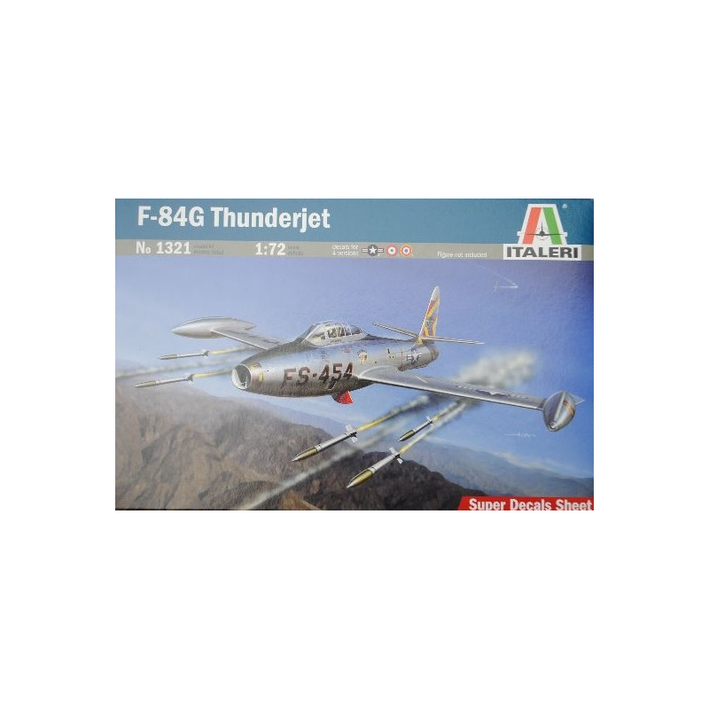 1:72 Italeri 1321 - F-84G Thunderjet