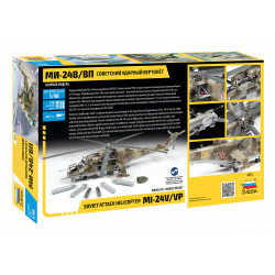 1:48 Zvezda 4823 - Soviet Attack Helicopter Mi-24 V/VP