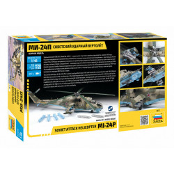 1:48 Zvezda 4812 - Soviet Attack Helicopter Mi-24P