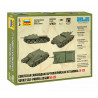 1:100 Zvezda 6281 - Soviet Self Propelled Gun SU-122