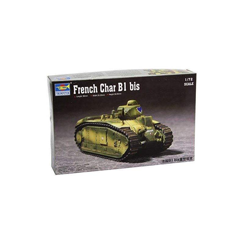 1:72 Trumpeter 07263 - French Char B1 Heavy Tank