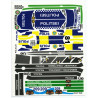 1:43 C3D Decals 43015 - Decals on Police Car - Latvian, Estonian & Sweden police cars.