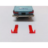 1:43 Auto Parts 43001-R - 2 piece tail lights for Moskvitch-408 / Moskvitch-412 - Red color.