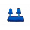 1:43 Auto Parts 43020-B - 2 piece, flashing beacon (Small) - Blue color. Police, ambulance and other services.