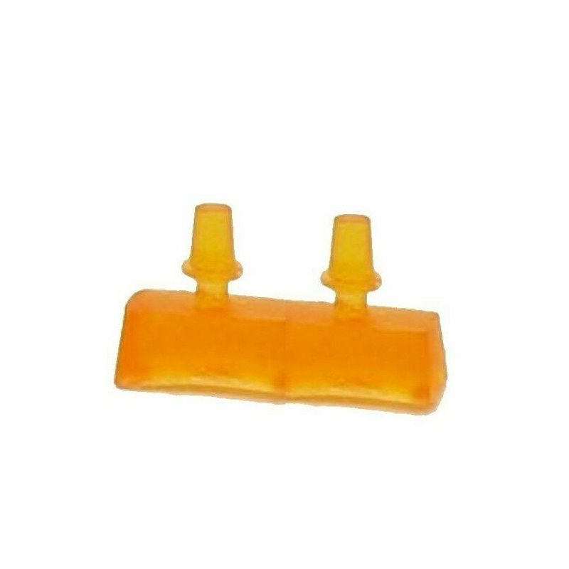 1:43 Auto Parts 43020-O - 2 piece, flashing beacon (Small) - Orange color. Police, ambulance and other services.