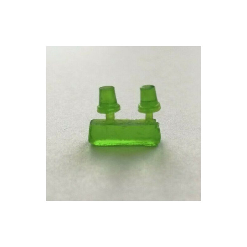 1:43 Auto Parts 43020-G - 2 piece, flashing beacon (Small) - Green color. Police, military and other services.