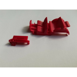 1:43 Auto Parts 43028-RL - Moskvitch-403 Salon (руль с левой стороны - left-hand drive car) - Red color.