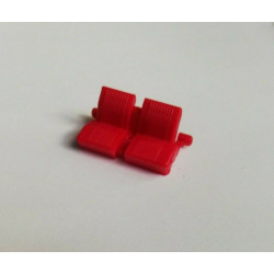 1:43 Auto Parts 43029-RL - GAZ-2401 "Volga" Salon (руль с левой стороны - left-hand drive car) - Red color.