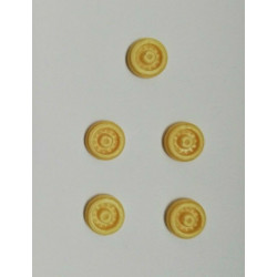 1:43 Auto Parts 43059 - Wheel discs for VAZ-2121 LADA NIVA, Set 5 pieces.