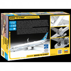 1:144 Zvezda 7026 Civil Airliner Boeing 737-8 MAX